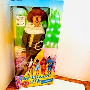 The Wizard Of Oz 1988 Scarecrow Fashion Doll New Turner Ent #8875 Read 50th